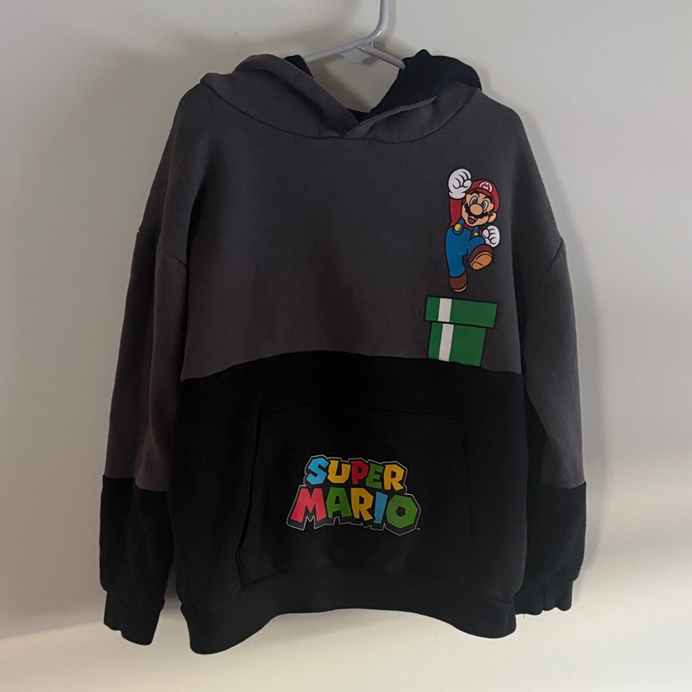 Nintendo Super Mario Black Hoodie